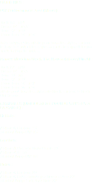 Batteries : DW Performance Jazz (Maple) : -Kick 18”x14”
-Snare 14”x5,5”
-Tom 12”x10”
-Floor Tom 14”x14” Très polyvalente, idéale pour tous les styles, surtout le Jazz, le Funk et les styles actuels tels que l'Electro-Rock, la Pop, le RnB, ... Mapex Meridian Black The Raven (Maple/Birch) : -Kick 22”x20”
-Snare 14”x5,5
-Tom 10”x8”
-Tom 12”x10”
-Floor Tom 14”x12”
-Floor Tom 16”x14”
Idéale pour tous les styles de Rock, surtout le Rock Old School. Cymbales (uniquement pour les pistes à la carte) : Hi-Hats : Zildjian K Custom 13”
Istanbul Agop OM 15” Crashes: Zildjian A Custom Rezo Crash 19”
Zildjian ZHT 18”
Istanbul Agop OM 18” Rides : Zildjian K Custom 20”
Zildjian K Constantionople Renaissance 22”
Istanbul Agop Turk Jazz Ride 22”